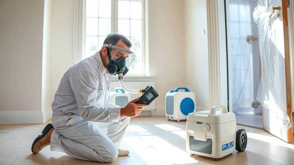 4-Stage Clearance Testing in Regent's Park — HSE-licensed specialists