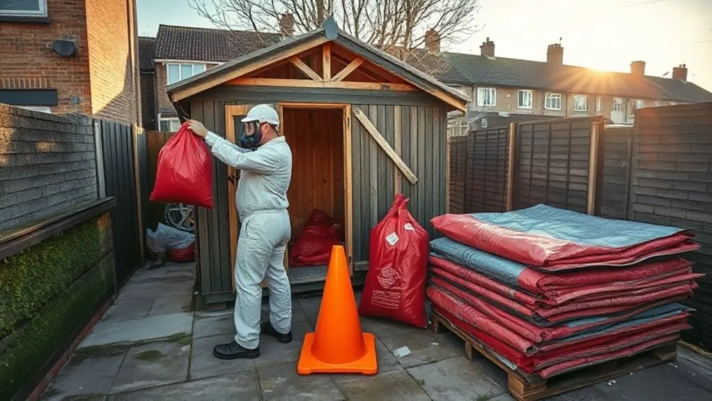 Garage & Shed Roof Removal in Regent's Park — HSE-licensed specialists