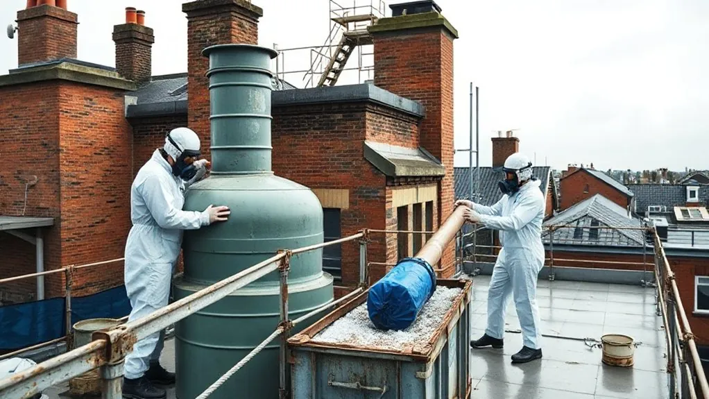 Water Tank & Flue Removal in Regent's Park — HSE-licensed specialists